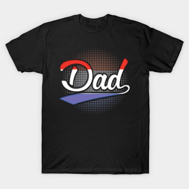 Dutch Dad - Gift for Dutch From Netherlands T-Shirt by Country Flags